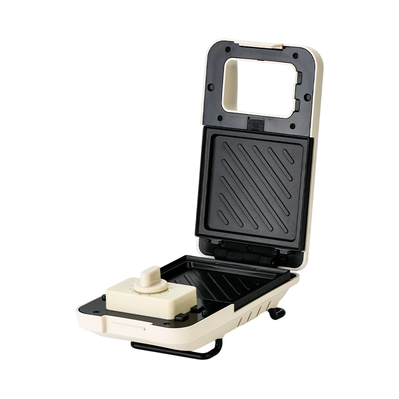 Máquina para hacer sándwiches de placas extraíbles de una sola rebanada con temporizador BJX-S011 de 15 minutos