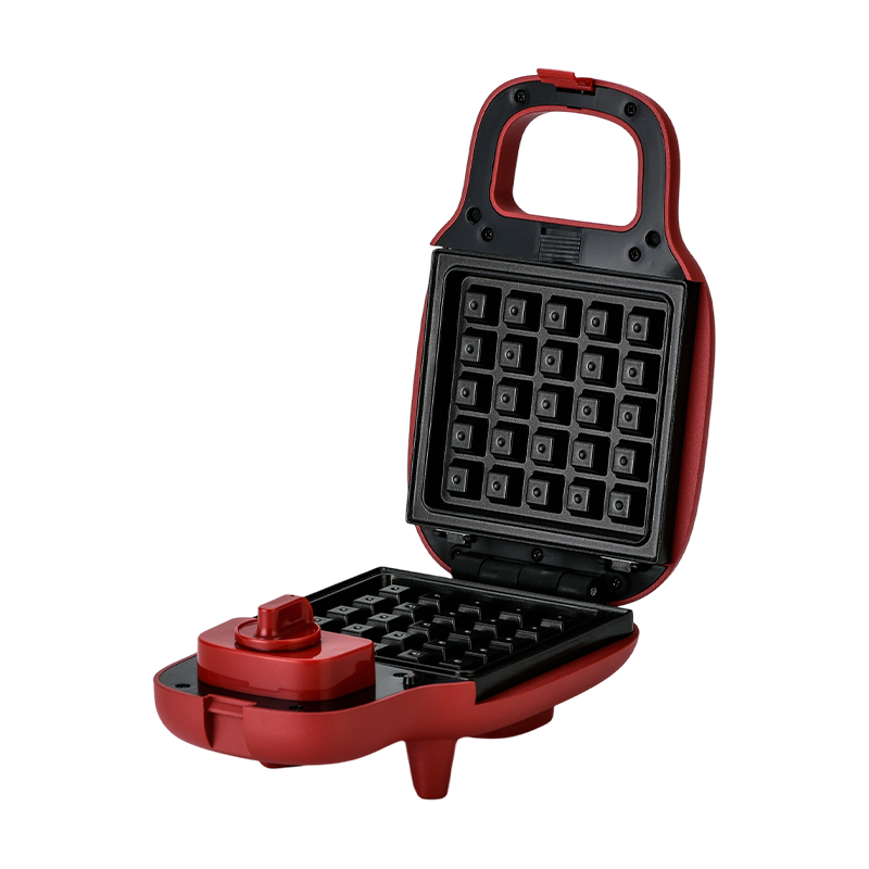 BJX-S013 Máquina para hacer sándwiches multifunción de una sola rebanada con temporizador de 15 minutos y placas extraíbles
