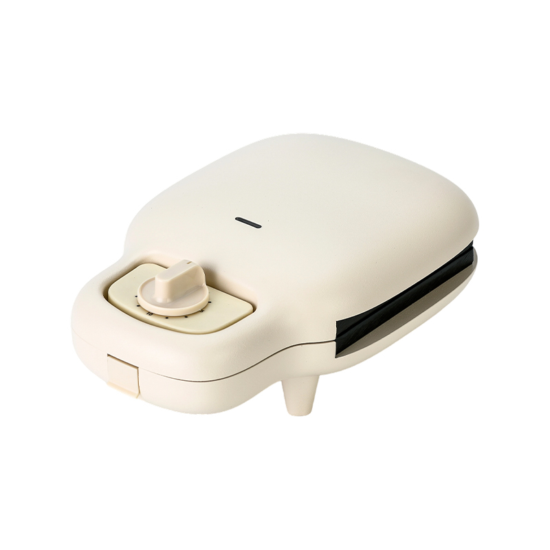 BJX-S013 Máquina para hacer sándwiches multifunción de una sola rebanada con temporizador de 15 minutos y placas extraíbles