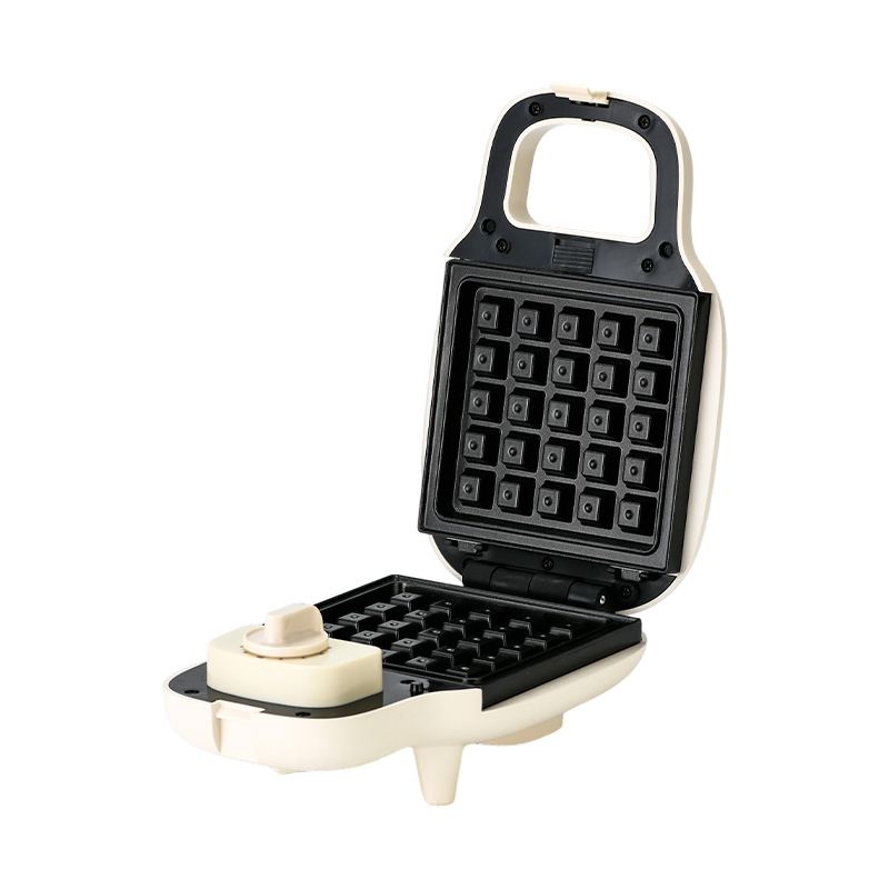 BJX-S013 Máquina para hacer sándwiches multifunción de una sola rebanada con temporizador de 15 minutos y placas extraíbles