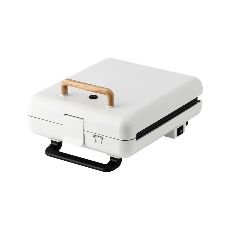 BJX-S026 Parrilla abierta para sándwiches de 4 rebanadas y 180° con control de 3 niveles y bandeja de goteo de aceite