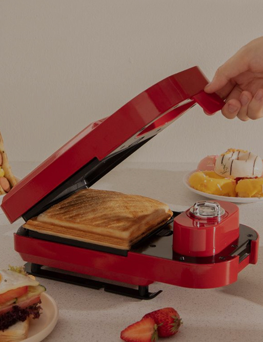 Máquina para hacer sándwiches casera